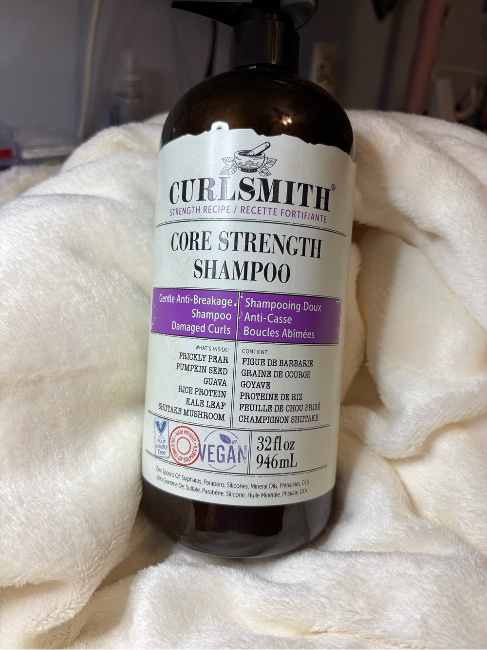 Core Strength Shampoo - Purple/White